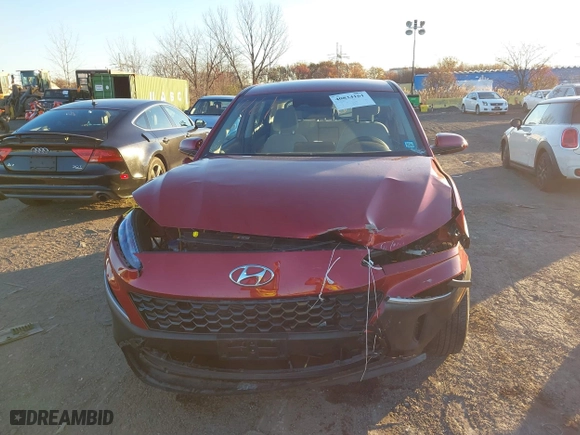 2023 Hyundai Kona SE with VIN KM8K2CAB6PU048931, listed as a IAAI auction lot 40834161 with 10,853 mi miles. Bid and sale history available at carsss.com. Image 12.