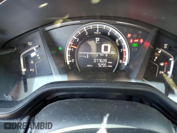 2018 Honda CR-V LX z VIN 2HKRW6H3XJH203604, wystawiony jako Copart lot #89002705 z przebiegiem 77 628 mil mil oraz Szkoda całkowita • Salvage title. Historia ofert i sprzedaży dostępna na DreamBid. Obrazek 9.