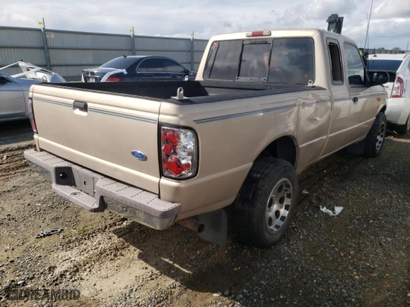 1994 Ford Ranger Splash with VIN 1FTCR14X7RPC58617, listed as a Copart auction lot 50240645 with 126,383 mi miles and Salvage Title. Bid and sale history available at carsss.com. Image 3.
