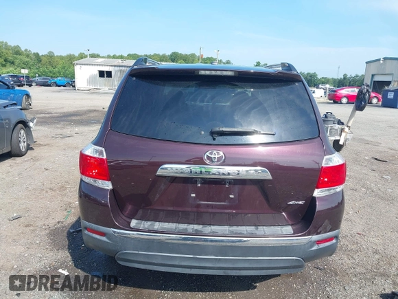 2012 Toyota Highlander Limited with VIN 5TDDK3EHXCS109370, listed as a IAAI auction lot 42603995 with 170,264 mi miles and . Bid and sale history available at DreamBid. Image 17.