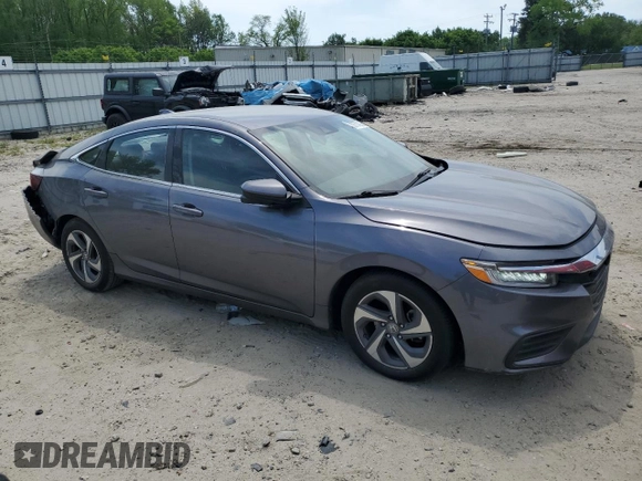 2019 Honda Insight EX with VIN 19XZE4F54KE008079, listed as a Copart auction lot 53714285 with 132,926 mi miles and Salvage Title. Bid and sale history available at DreamBid. Image 4.