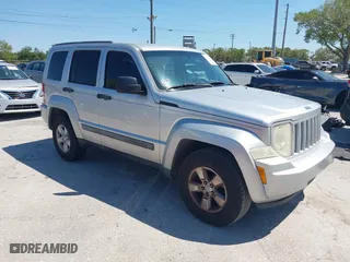 2012 Jeep Liberty Sport Latitude with VIN 1C4PJLAK3CW135505, listed as a IAAI auction lot 41760393 with 166,854 mi miles. Bid and sale history available at carsss.com. Image 1.
