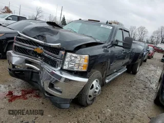 2013 Chevrolet Silverado 3500HD LTZ with VIN 1GC4K1C82DF173735, listed as a Copart auction lot 78058754 with 45,477 mi miles and Clean Title. Bid and sale history available at carsss.com. Image 1.