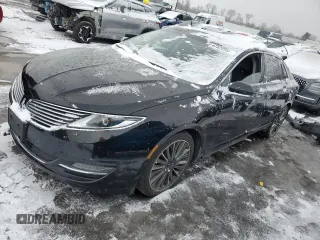 2016 Lincoln MKZ with VIN 3LN6L2J95GR611609, listed as a Copart auction lot 47572995 with 99,820 mi miles and Salvage Title. Bid and sale history available at carsss.com. Image 1.