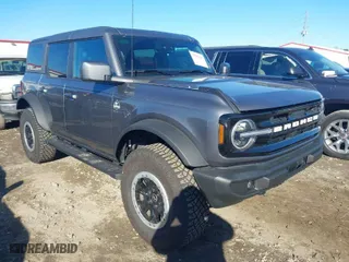 2023 Ford Bronco with VIN 1FMEE5DP6PLB15878, listed as a IAAI auction lot 41329211 with 16,067 mi miles. Bid and sale history available at carsss.com. Image 1.
