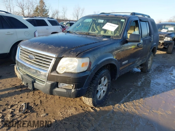 2007 Ford Explorer XLT with VIN 1FMEU73EX7UA62871, listed as a IAAI auction lot 41781660 with 147,494 mi miles. Bid and sale history available at carsss.com. Image 17.