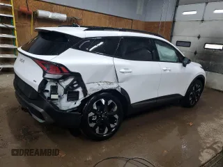 2024 Kia Sportage X-Line with VIN 5XYK6CDF6RG184553, listed as a Copart auction lot 78431414 with 7,144 mi miles and Salvage Title. Bid and sale history available at carsss.com. Image 3.