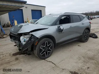 2023 Chevrolet Blazer RS with VIN 3GNKBKRS5PS225298, listed as a Copart auction lot 50971865 with 11,353 mi miles and Salvage Title. Bid and sale history available at carsss.com. Image 1.