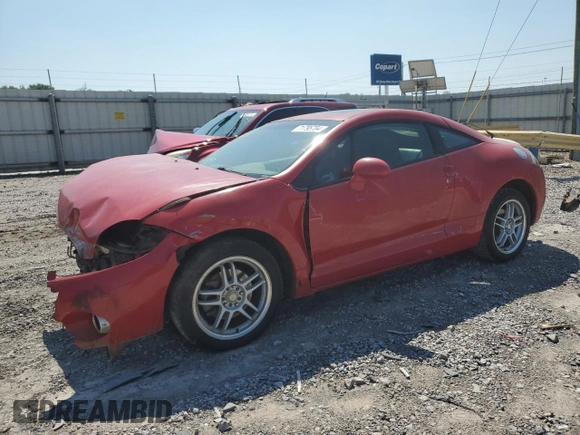 2006 Mitsubishi Eclipse GT with VIN 4A3AK34T86E010742, listed as a Copart auction lot 71795704 with 221,958 mi miles and Salvage Title. Bid and sale history available at carsss.com. Image 1.