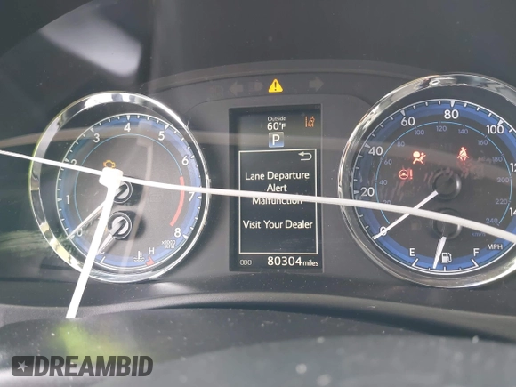 2019 Toyota Corolla L with VIN 5YFBURHE6KP892992, listed as a IAAI auction lot 42057187 with 80,304 mi miles and . Bid and sale history available at DreamBid. Image 15.