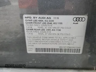 2016 Audi Q3 Premium Plus with VIN WA1EFCFS6GR012247, listed as a Copart auction lot 51209635 with 132,507 mi miles and Salvage Title. Bid and sale history available at carsss.com. Image 15.