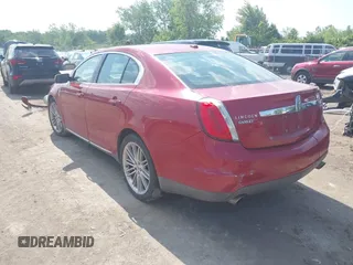 2009 Lincoln MKS with VIN 1LNHM94R89G600883, listed as a IAAI auction lot 42461055 with 172,574 mi miles and . Bid and sale history available at DreamBid. Image 3.
