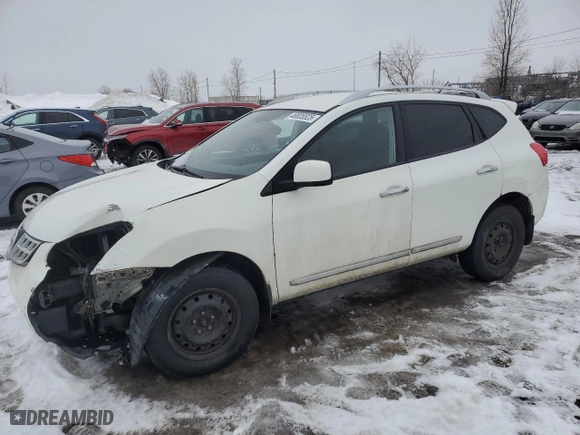 2011 Nissan Rogue SV with VIN JN8AS5MT3BW187173, listed as a Copart auction lot 46805525 with 220,781 mi miles and Salvage Title. Bid and sale history available at carsss.com. Image 3.