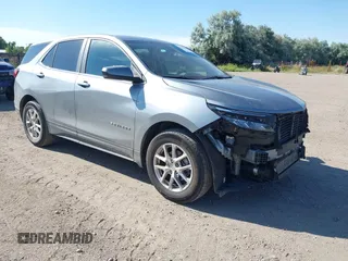 2024 Chevrolet Equinox LT with VIN 3GNAXKEG5RS146764, listed as a IAAI auction lot 42754967 with 51,929 mi miles and . Bid and sale history available at DreamBid. Image 1.