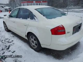 2001 Audi A6 with VIN WAUED54B01N124130, listed as a IAAI auction lot 41574761 with 137,069 mi miles. Bid and sale history available at carsss.com. Image 3.