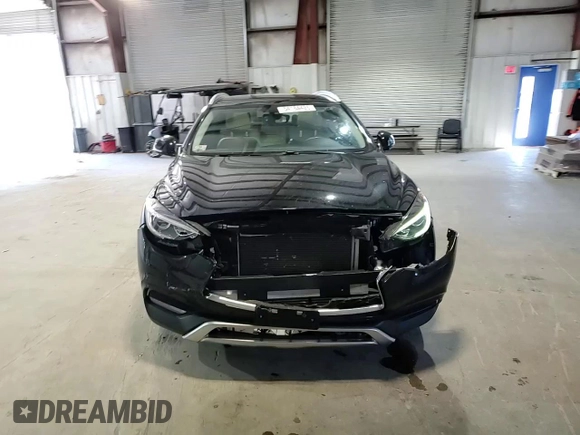 2017 Infiniti QX30 Premium with VIN SJKCH5CR9HA030811, listed as a Copart auction lot 54184425 with 35,589 mi miles and Salvage title. Bid and sale history available at DreamBid. Image 14.