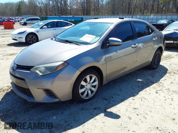 2015 Toyota Corolla L with VIN 2T1BURHE5FC409823, listed as a IAAI auction lot 41628330 with 125,923 mi miles and . Bid and sale history available at DreamBid. Image 17.