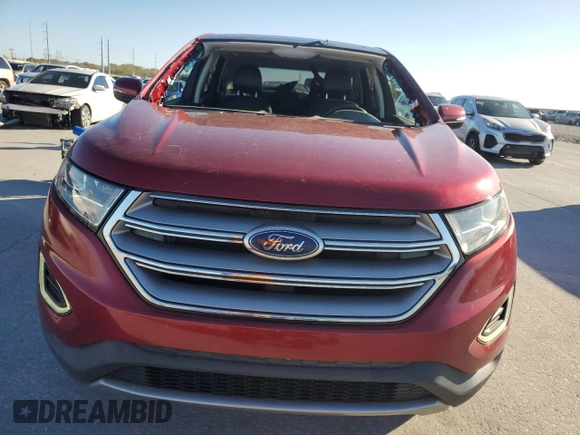 2016 Ford Edge Titanium with VIN 2FMPK3K92GBB05617, listed as a Copart auction lot 49150965 with 85,667 mi miles and Salvage Title. Bid and sale history available at carsss.com. Image 5.