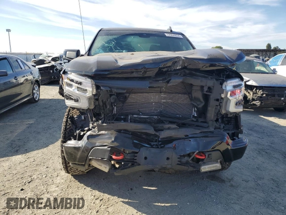 2023 Chevrolet Silverado 1500 LT Trail Boss with VIN 3GCUDFE80PG263652, listed as a Copart auction lot 72004854 with 25,461 mi miles and Salvage Title. Bid and sale history available at DreamBid. Image 5.