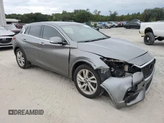 2017 Infiniti QX30 Sport with VIN SJKCH5CP6HA034278, listed as a Copart auction lot 71745634 with 133,653 mi miles and Salvage Title. Bid and sale history available at carsss.com. Image 4.