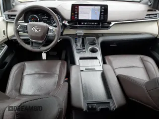 2023 Toyota Sienna Platinum with VIN 5TDESKFC6PS093059, listed as a Copart auction lot 84560654 with 19,173 mi miles and Salvage Title. Bid and sale history available at DreamBid. Image 8.