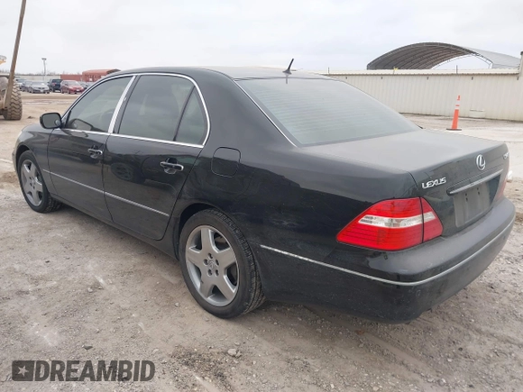 2005 Lexus LS 430 z VIN JTHBN36F155016238, wystawiony jako IAAI lot #41522383 z przebiegiem 180 659 mil mil oraz . Historia ofert i sprzedaży dostępna na DreamBid. Obrazek 3.
