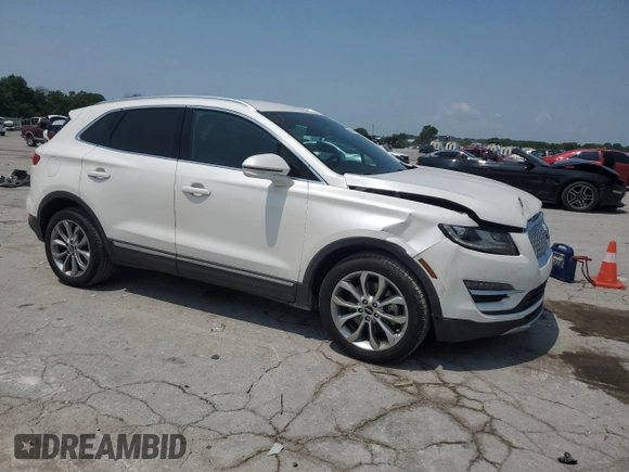 2019 Lincoln MKC Select with VIN 5LMCJ2C9XKUL01878, listed as a Copart auction lot 60434995 with 88,168 mi miles and Salvage title. Bid and sale history available at DreamBid. Image 4.