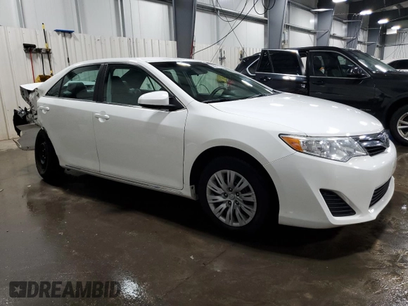 2014 Toyota Camry L with VIN 4T4BF1FK5ER434776, listed as a Copart auction lot 53051515 with 128,263 mi miles and Salvage Title. Bid and sale history available at DreamBid. Image 4.