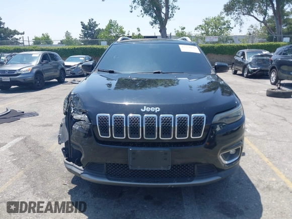 2019 Jeep Cherokee Limited with VIN 1C4PJLDB3KD415866, listed as a IAAI auction lot 42358621 with 116,870 mi miles and . Bid and sale history available at DreamBid. Image 12.