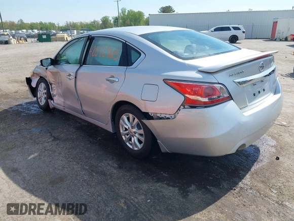 2015 Nissan Altima 2.5 S with VIN 1N4AL3APXFC162806, listed as a IAAI auction lot 42072965 with 56,765 mi miles. Bid and sale history available at carsss.com. Image 3.