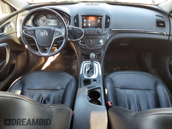 2014 Buick Regal with VIN 2G4GL5EX0E9225746, listed as a Copart auction lot 83232594 with 154,107 mi miles and Salvage Title. Bid and sale history available at DreamBid. Image 8.