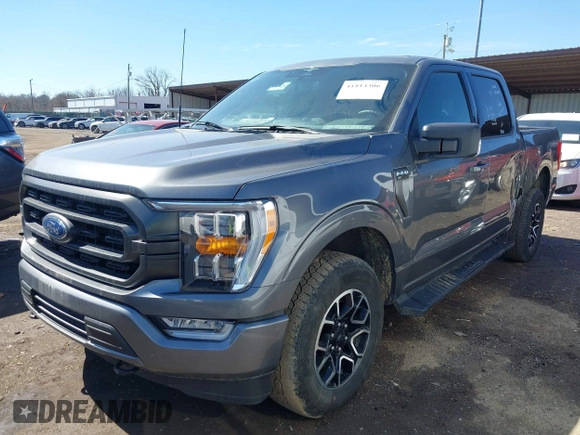 2023 Ford F-150 XL with VIN 1FTFW1E5XPFA64539, listed as a IAAI auction lot 41814306 with 58,207 mi miles and . Bid and sale history available at carsss.com. Image 17.