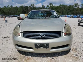 2005 Infiniti G35 Coupe with VIN JNKCV54E75M403876, listed as a Copart auction lot 71265804 with 124,231 mi miles and Clean Title. Bid and sale history available at carsss.com. Image 5.