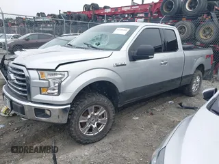 2017 Ford F-150 XL with VIN 1FTFX1EF8HFA39209, listed as a IAAI auction lot 41168440 with 111,704 mi miles. Bid and sale history available at carsss.com. Image 2.