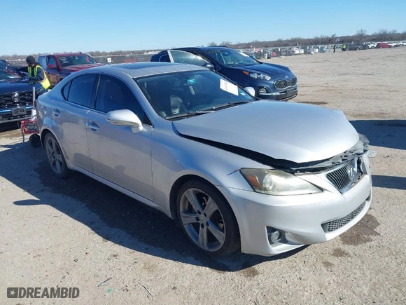 2011 Lexus IS 250 with VIN JTHBF5C25B5148652, listed as a IAAI auction lot 41412402 with NaN miles. Bid and sale history available at carsss.com. Image 1.