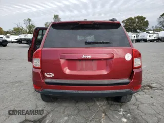 2012 Jeep Compass Latitude with VIN 1C4NJCEB7CD678529, listed as a Copart auction lot 76044044 with 167,218 mi miles and Salvage Title. Bid and sale history available at carsss.com. Image 6.