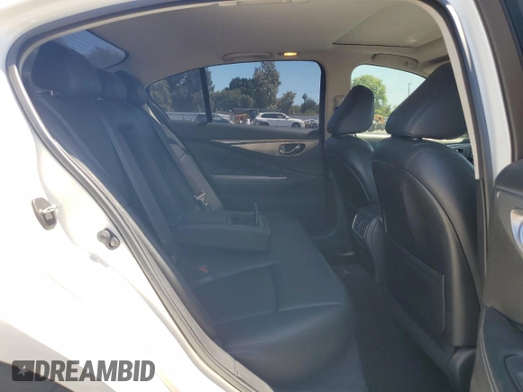 2014 Infiniti Q50 with VIN JN1BV7AP4EM676534, listed as a Copart auction lot 60830545 with 94,948 mi miles and Salvage title. Bid and sale history available at DreamBid. Image 10.