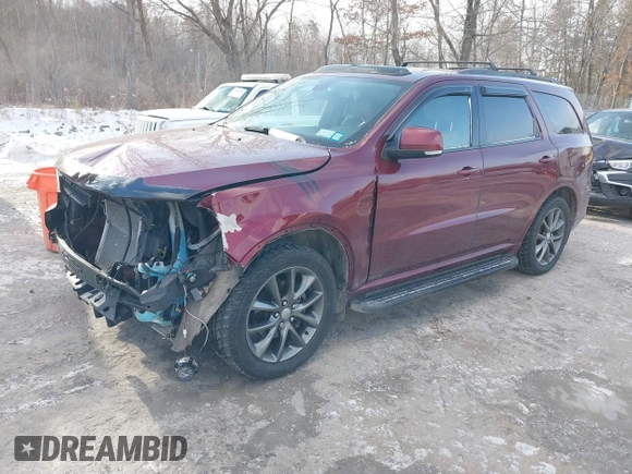 2017 Dodge Durango GT with VIN 1C4RDJDG8HC918100, listed as a IAAI auction lot 41428450 with 138,108 mi miles and . Bid and sale history available at carsss.com. Image 17.
