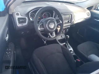 2017 Jeep Compass Sport with VIN 3C4NJCAB2HT690739, listed as a Copart auction lot 85103254 with 120,510 mi miles and Salvage Title. Bid and sale history available at carsss.com. Image 8.