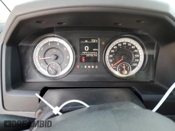 2014 Ram 1500 Express with VIN 1C6RR6KG9ES477555, listed as a Copart auction lot 80925484 with 29,738 mi miles and Salvage Title. Bid and sale history available at carsss.com. Image 9.