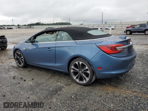 2017 Buick Cascada Premium с VIN W04WH3N59HG063877, выставлен на аукционе Copart как лот 73105404 с пробегом 65 085 миль миль и Списание • Salvage title. История ставок и продаж доступна на DreamBid. Изображение 2.