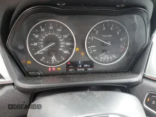 2016 BMW X1 xDrive28i with VIN WBXHT3C31G5E55041, listed as a Copart auction lot 48928705 with 104,799 mi miles and Salvage Title. Bid and sale history available at carsss.com. Image 9.