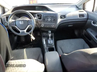 2015 Honda Civic Sedan LX with VIN 19XFB2F53FE006166, listed as a Copart auction lot 45543635 with 159,965 mi miles and Salvage Title. Bid and sale history available at carsss.com. Image 8.