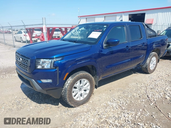 2023 Nissan Frontier SV with VIN 1N6ED1EK3PN601391, listed as a IAAI auction lot 42176757 with 34,030 mi miles and . Bid and sale history available at DreamBid. Image 17.