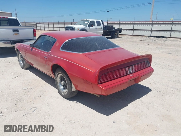 1981 Pontiac Firebird with VIN 1G2AT87W2BL105097, listed as a IAAI auction lot 42820009 with 96,007 mi miles and . Bid and sale history available at DreamBid. Image 3.