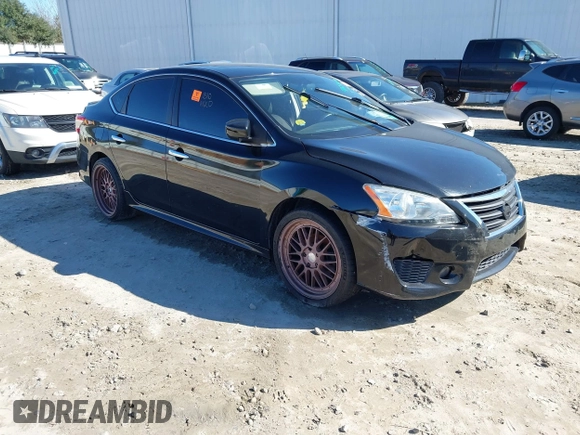2013 Nissan Sentra SR z VIN 3N1AB7AP5DL731442, wystawiony jako IAAI lot #41627604 z przebiegiem 127 648 mil mil oraz . Historia ofert i sprzedaży dostępna na DreamBid. Obrazek 1.