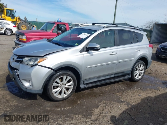 2013 Toyota RAV4 Limited with VIN 2T3DFREV1DW041490, listed as a IAAI auction lot 41757596 with 184,443 mi miles. Bid and sale history available at carsss.com. Image 14.