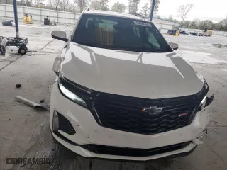 2024 Chevrolet Equinox RS with VIN 3GNAXMEGXRS183093, listed as a Copart auction lot 80690284 with 17,927 mi miles and Salvage Title. Bid and sale history available at carsss.com. Image 5.