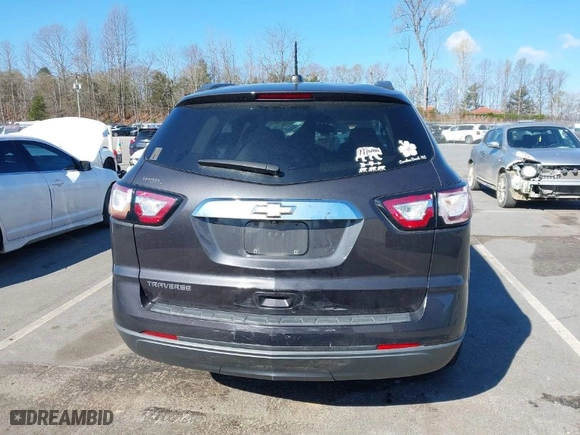 2017 Chevrolet Traverse LS with VIN 1GNKRFED9HJ252517, listed as a IAAI auction lot 41876709 with 62,241 mi miles. Bid and sale history available at carsss.com. Image 17.