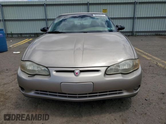 2002 Chevrolet Monte Carlo LS with VIN 2G1WW12E029125511, listed as a Copart auction lot 58428624 with 196,508 mi miles and Salvage Title. Bid and sale history available at carsss.com. Image 5.